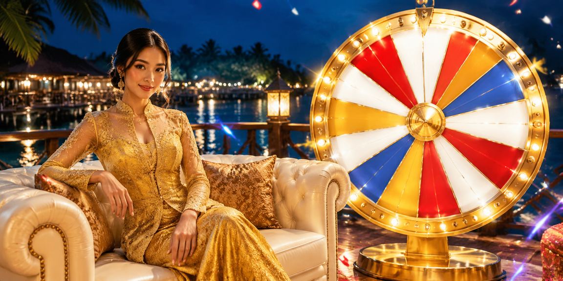 Pemain roulette ppn88 dari Terengganu Malaysia berpakaian kebaya tradisional